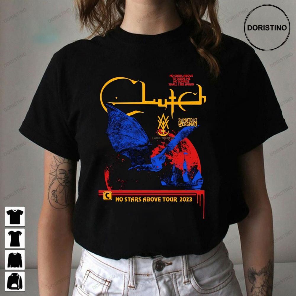 No Stars Above Clutch Limited Edition T-shirts